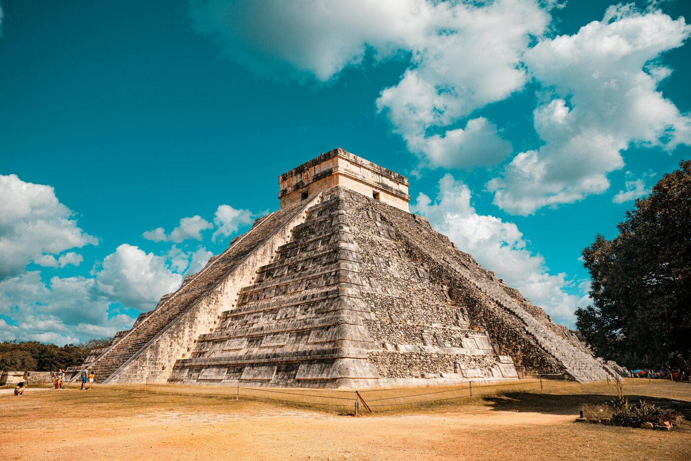 México, Chichén Itzá pirámide maya