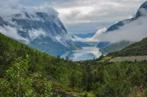 Geirangerfjord en kayak